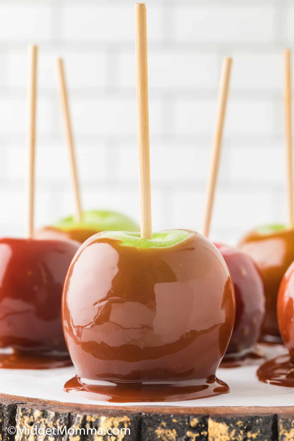 caramel apples