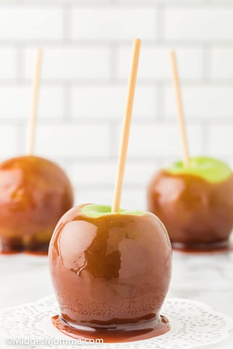 caramel apples