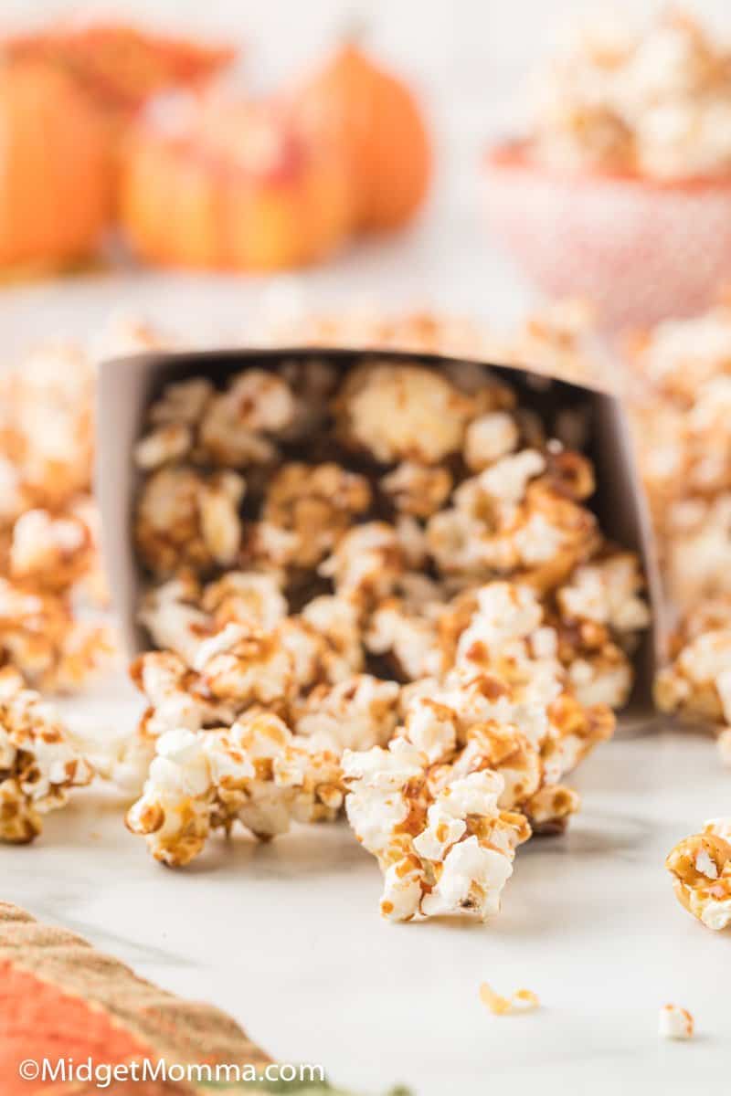 Pumpkin Spice Caramel Corn