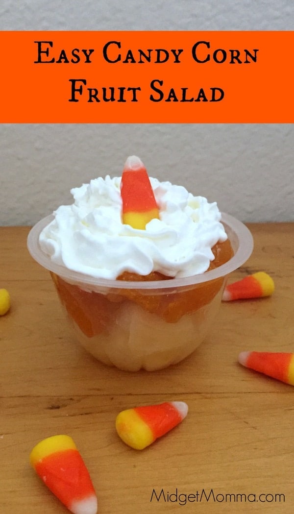 Candy Corn Fruit Salad Halloween Fruit Treat