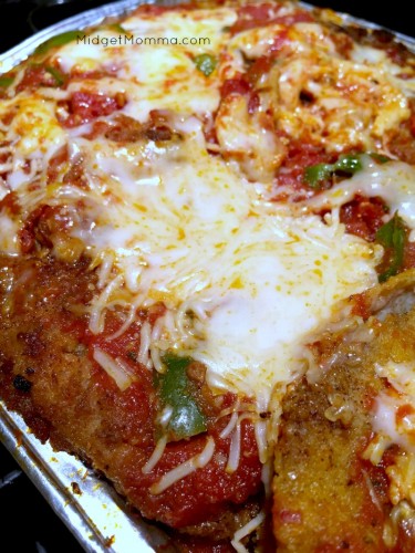 Eggplant Parmesan Freezer Meal. Step by step instructions on how to make and How to freeze Eggplant Parmesan. Easy to make and stock the freezer.