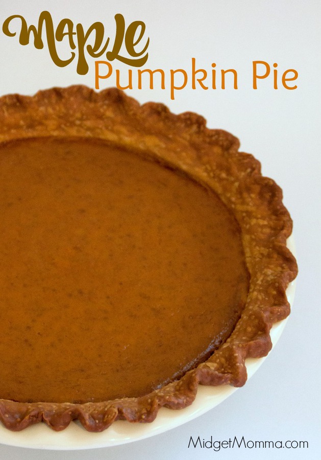 Maple Pumpkin Pie Homemade Pumpkin Pie