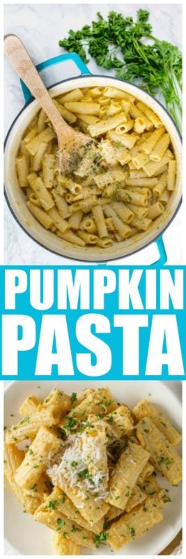 Pumpkin Pasta sauce is an easy pasta dinner recipe that is great for fall. Easy to make homemade pasta sauce with the amazing flavor of pumpkin. #Pumpkin #PumpkinPastaSauce #PumpkinPasta 