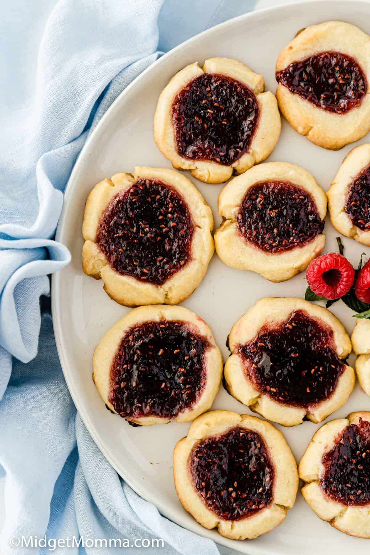 Raspberry Thumbprint Cookies Recipe