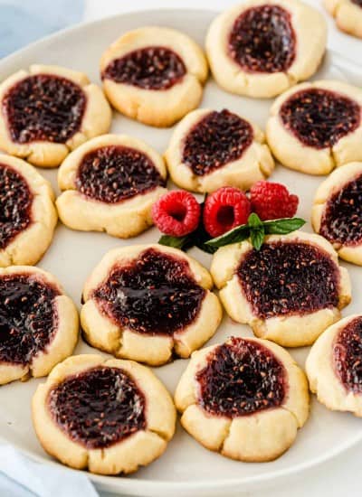 Raspberry Thumbprint Cookies Recipe