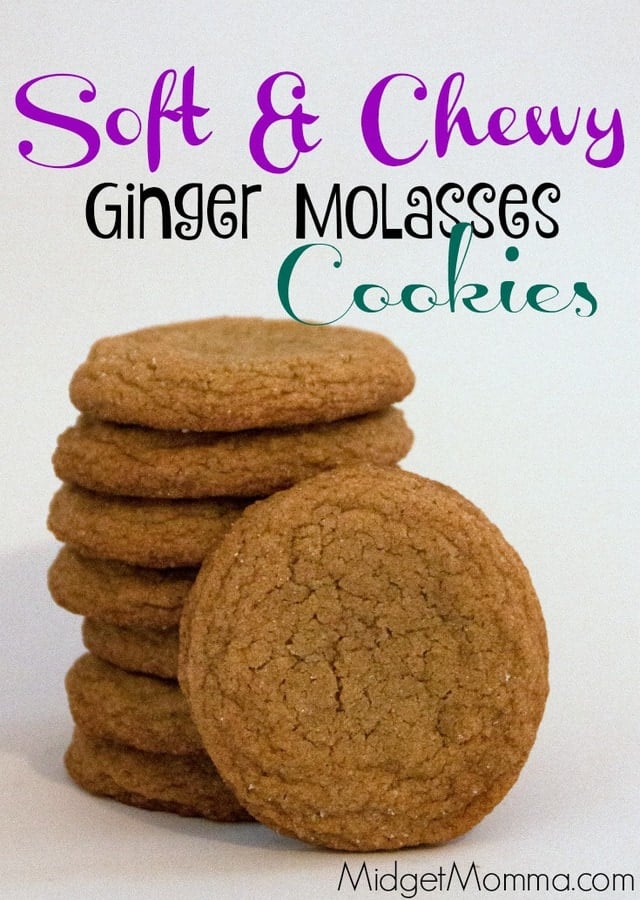 These Chewy Ginger Molasses Cookies are my favorite cookie, not just favorite holiday cookie but all time favorite cookie.
