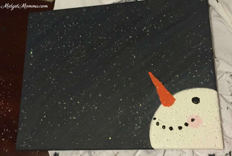 Snow Place Like Home DIY Canvas