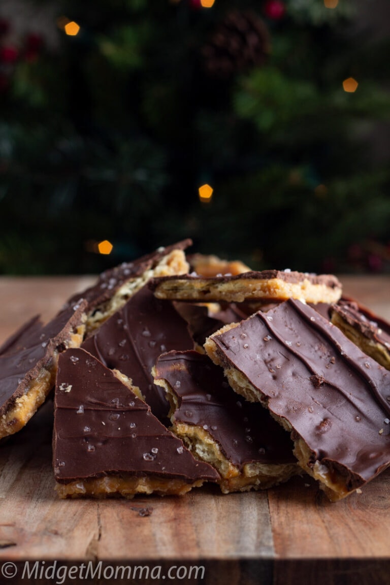 The BEST Christmas Crack Recipe • MidgetMomma