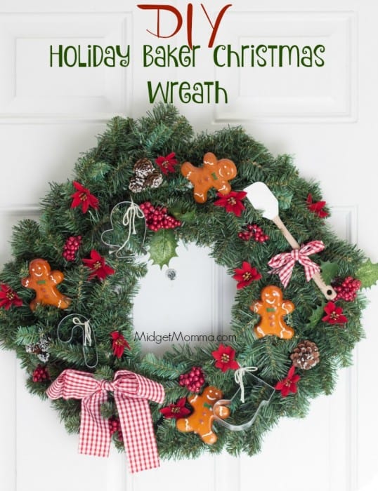 Holiday Baker Christmas Wreath