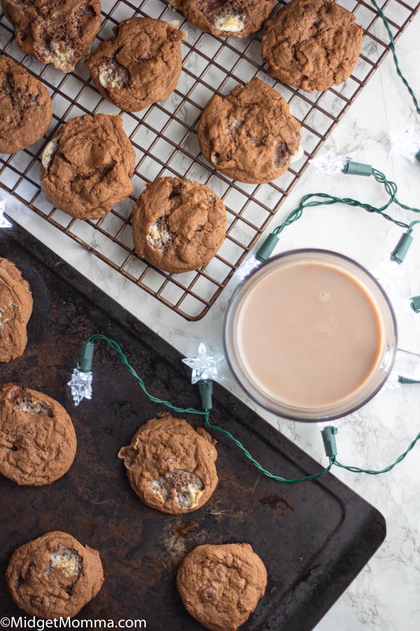 Hot Chocolate Cookies