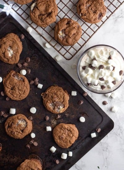 Hot Chocolate Cookies