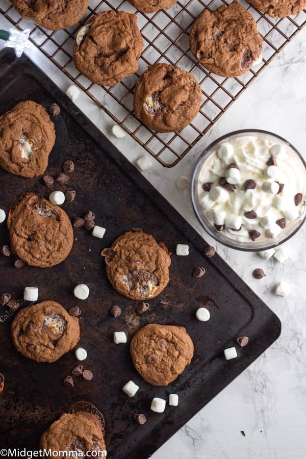 Hot Chocolate Cookies