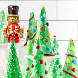 Ice Cream Cone Christmas Trees