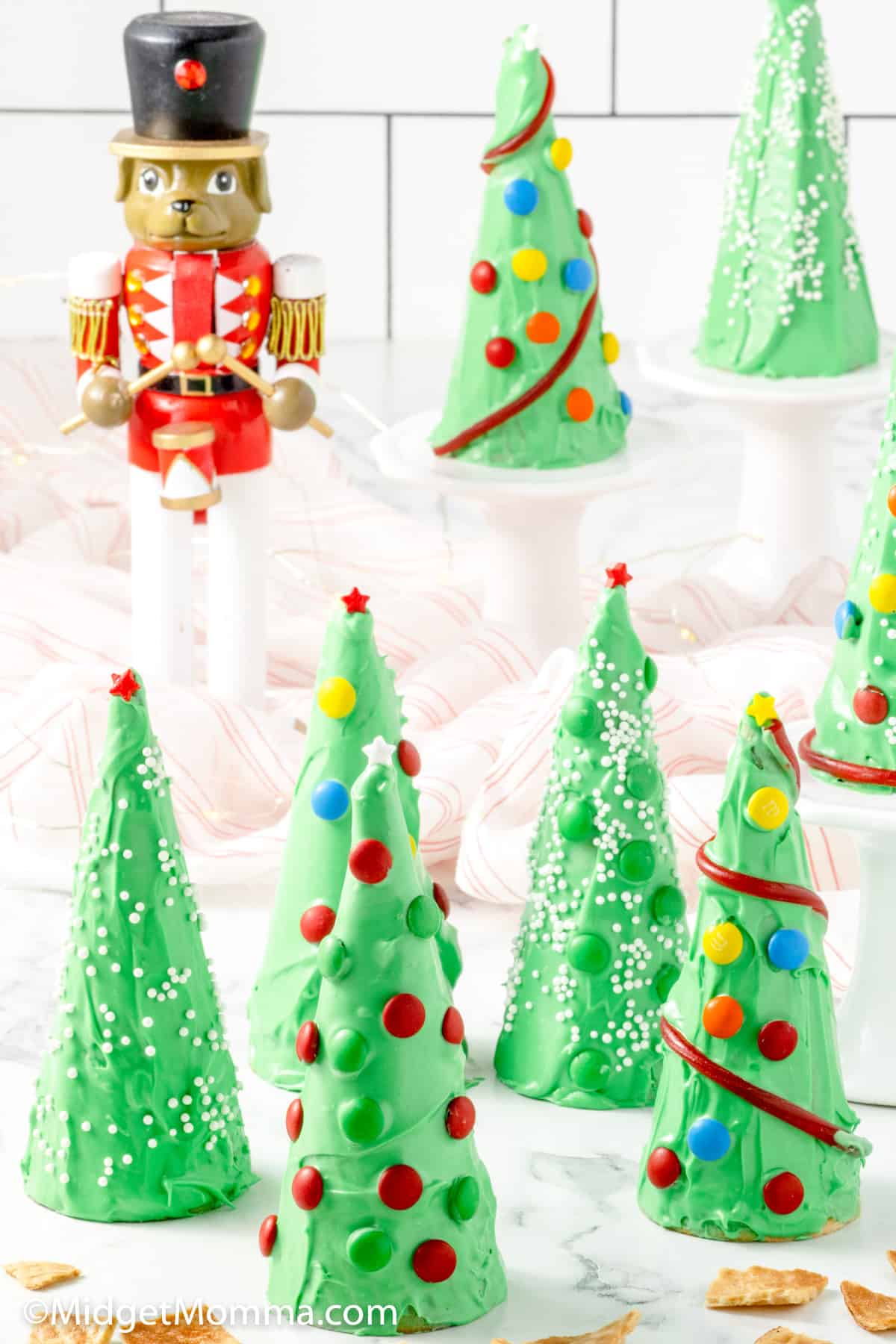 Ice Cream Cone Christmas Trees