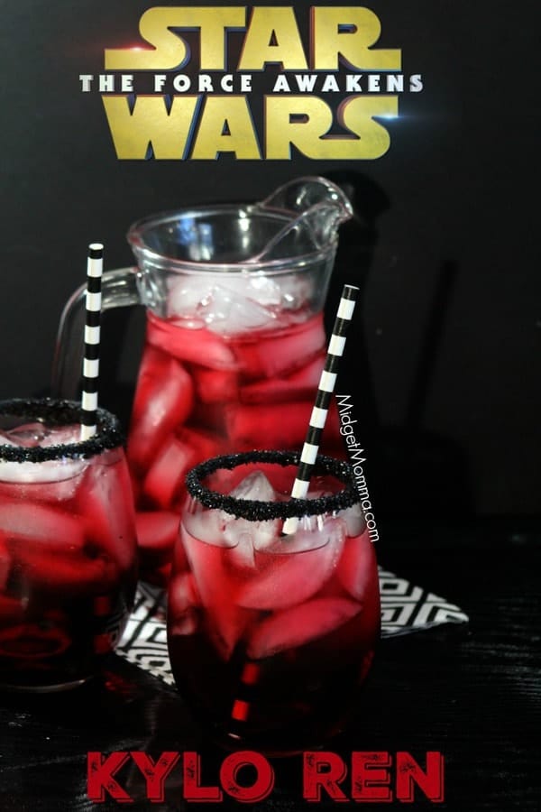 Star Wars Kylo Ren Party Drink for Kids (Easy to make)