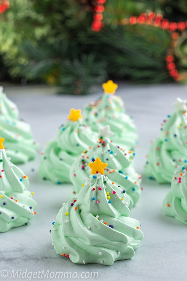 Christmas tree cookies