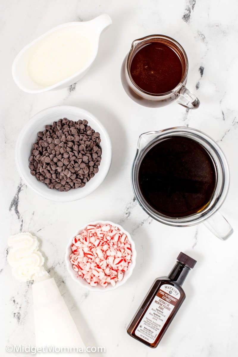 Peppermint Mocha Coffee ingredients