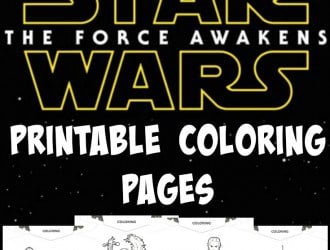 Star Wars Force Awakens Printable Coloring Pages
