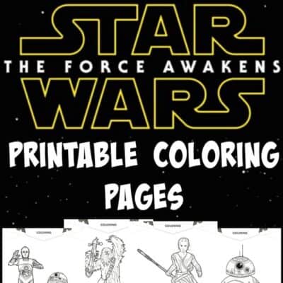 Star Wars Force Awakens Printable Coloring Pages