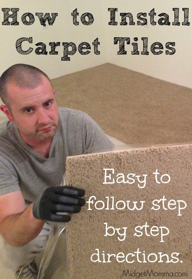 How to Install Carpet Tiles Step by Step Directions