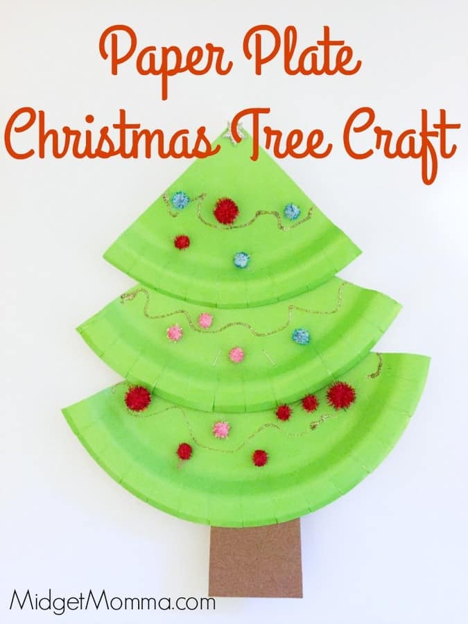 Paper Plate Christmas Trees MidgetMomma