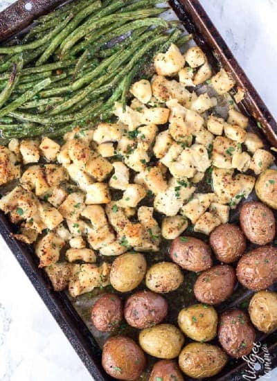 One Pan Baked Chicken and Veggies