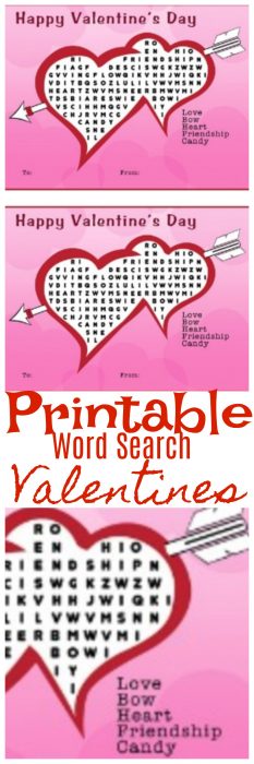 Printable Word Search Valentines MidgetMomma