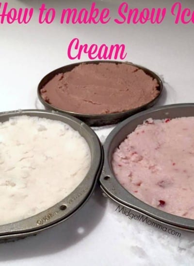 Snow Ice Cream Directions. Making Ice Cream out of snow. Step by Step directions to make Vanilla, chocolate and strawberry snow ice cream