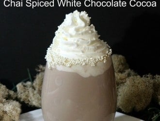 Chai Spiced White Chocolate Cocoa. Star Wars inspired Chai Spiced White Chocolate Cocoa. Easy to make and everyone will love it. Star Wars drink, Star Wars food, Star Wars party drink, star wars hot chocolate, star wars character drink.