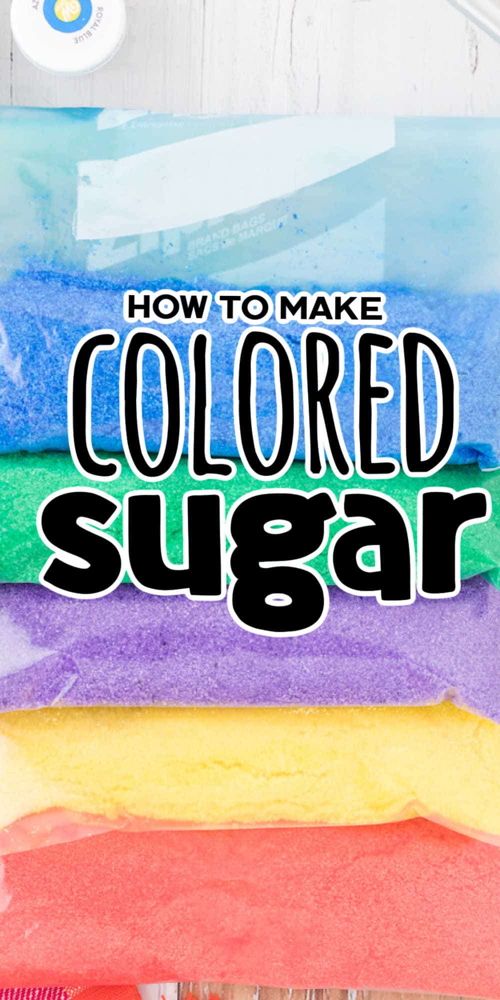 How to Make Colored Sugar (Step by Step Directions)