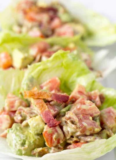 Avocado BLT Lettuce Wraps