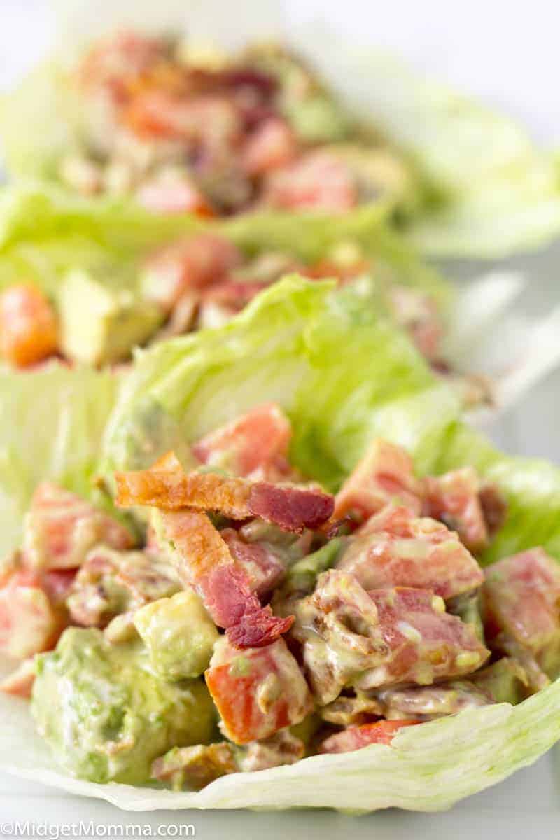 Avocado BLT Lettuce Wraps