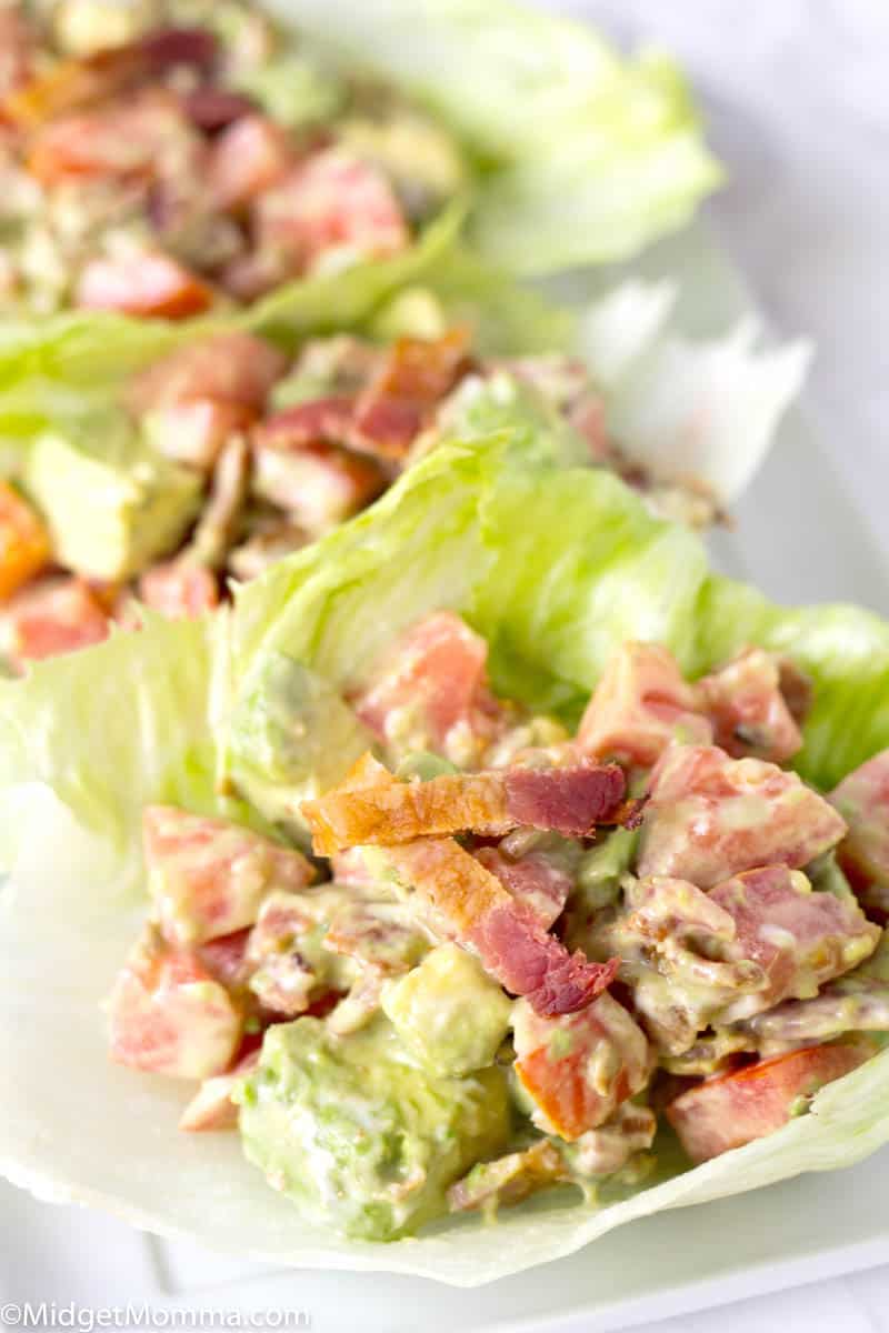 Avocado BLT Lettuce Wraps