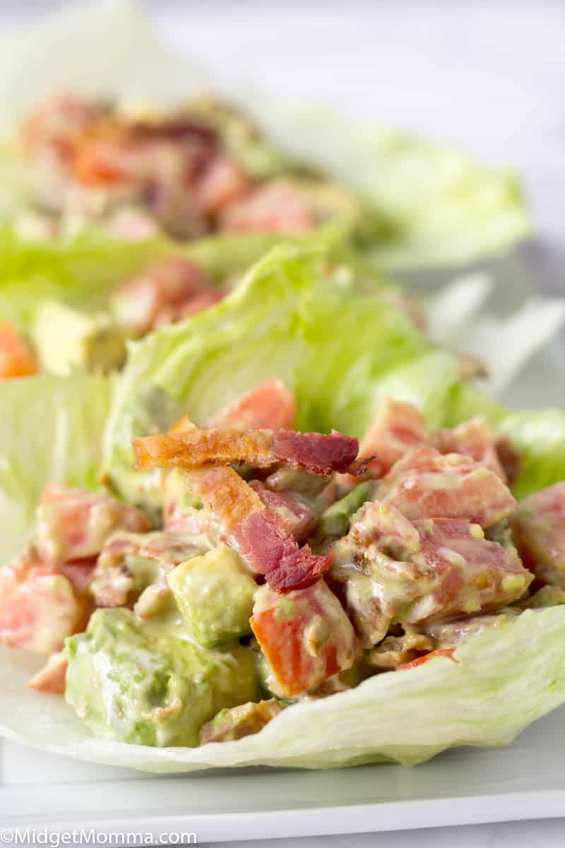 Avocado BLT Lettuce Wraps