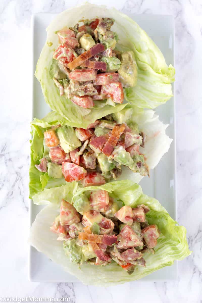 Avocado BLT Lettuce Wraps