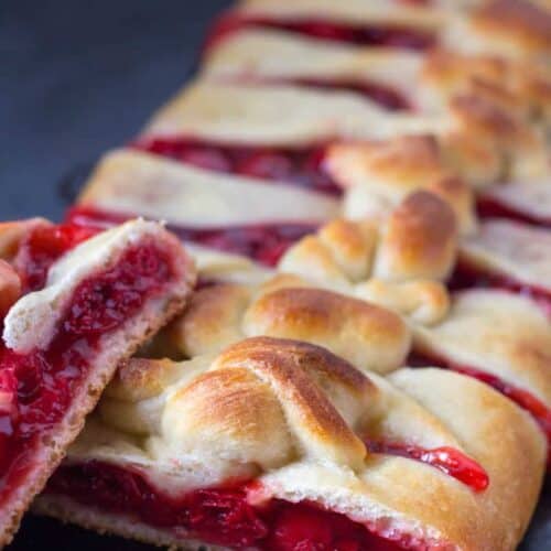 2 Ingredient Cherry Danish MidgetMomma 2-ingredient-cherry-danish-midgetmomma