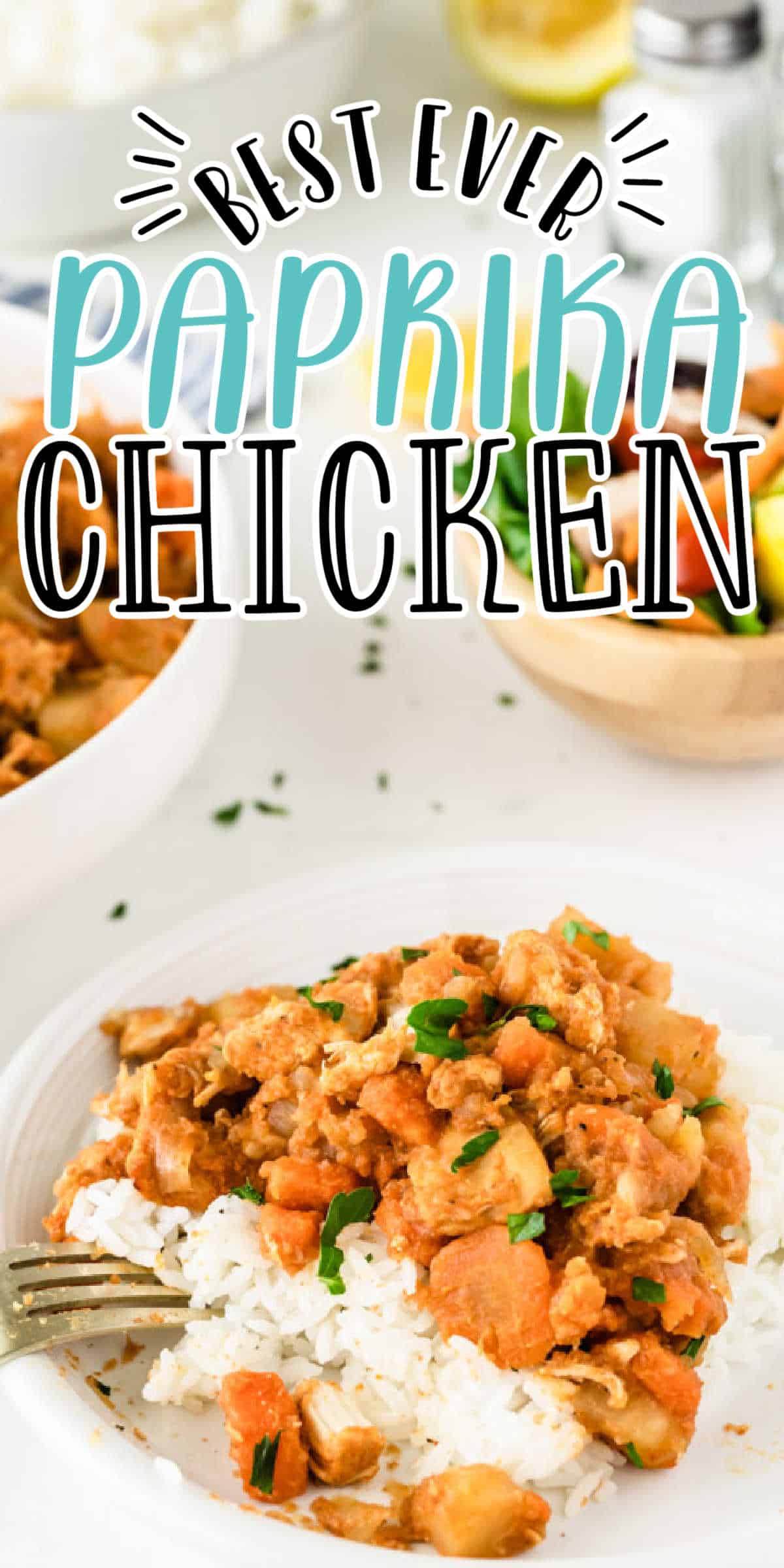 Slow Cooker Paprika Chicken • MidgetMomma