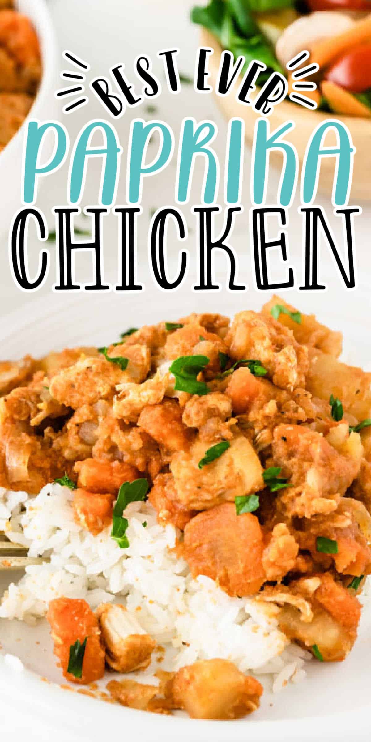 Slow Cooker Paprika Chicken • MidgetMomma