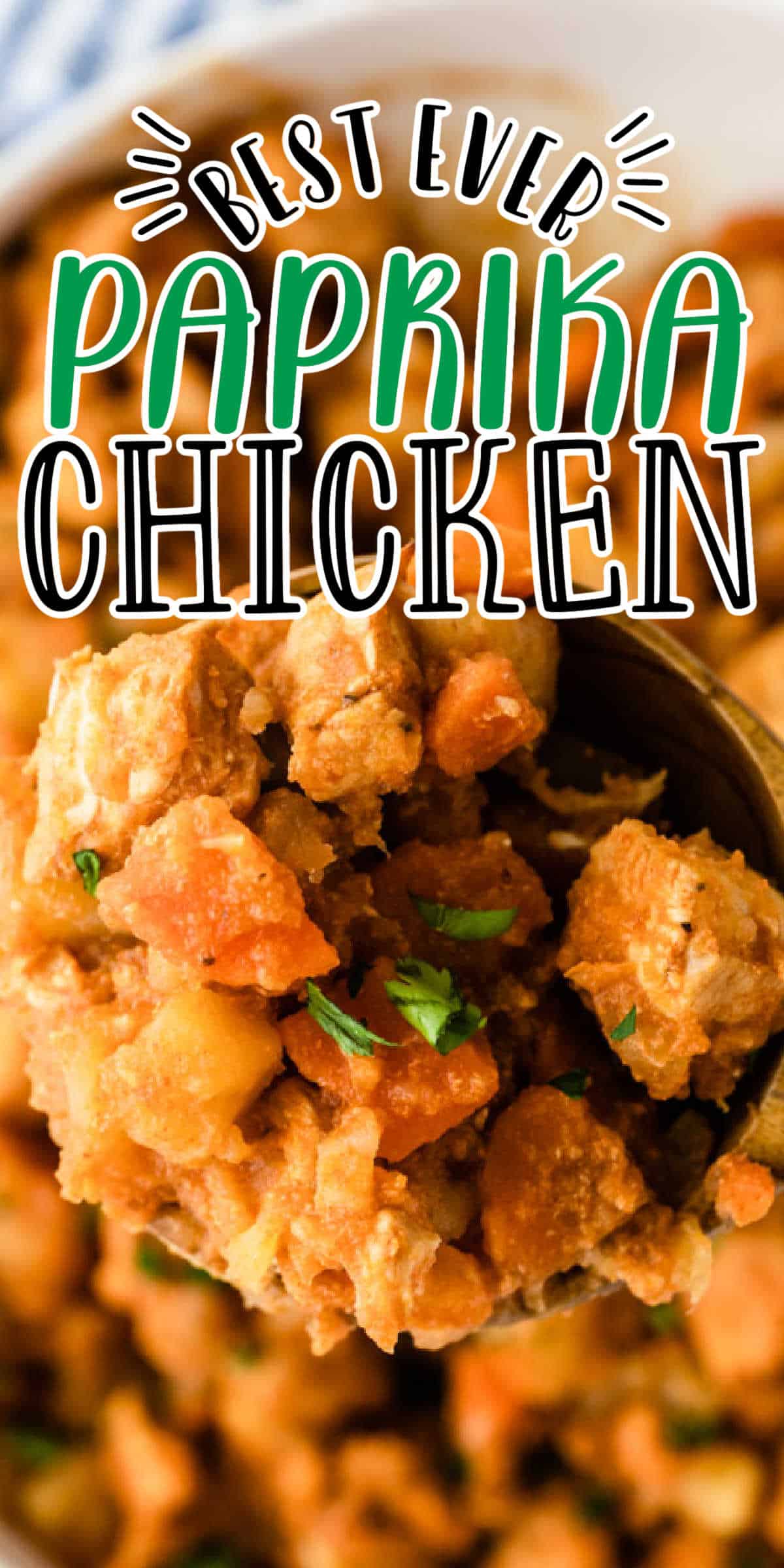 Slow Cooker Paprika Chicken • MidgetMomma