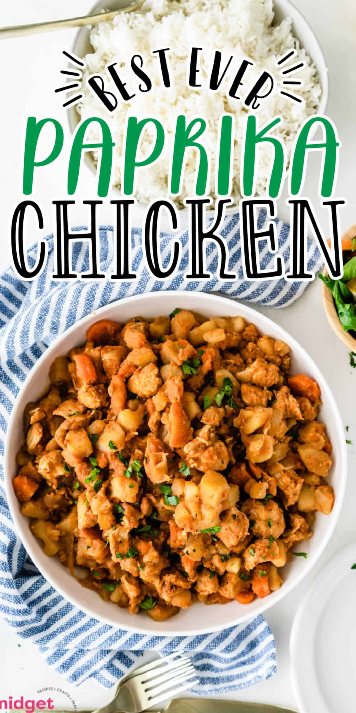 Slow Cooker Paprika Chicken • MidgetMomma