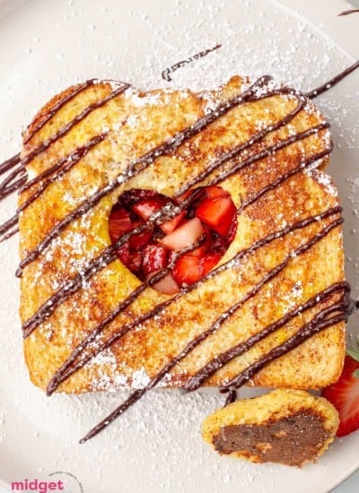 Chocolate Strawberry French Toast