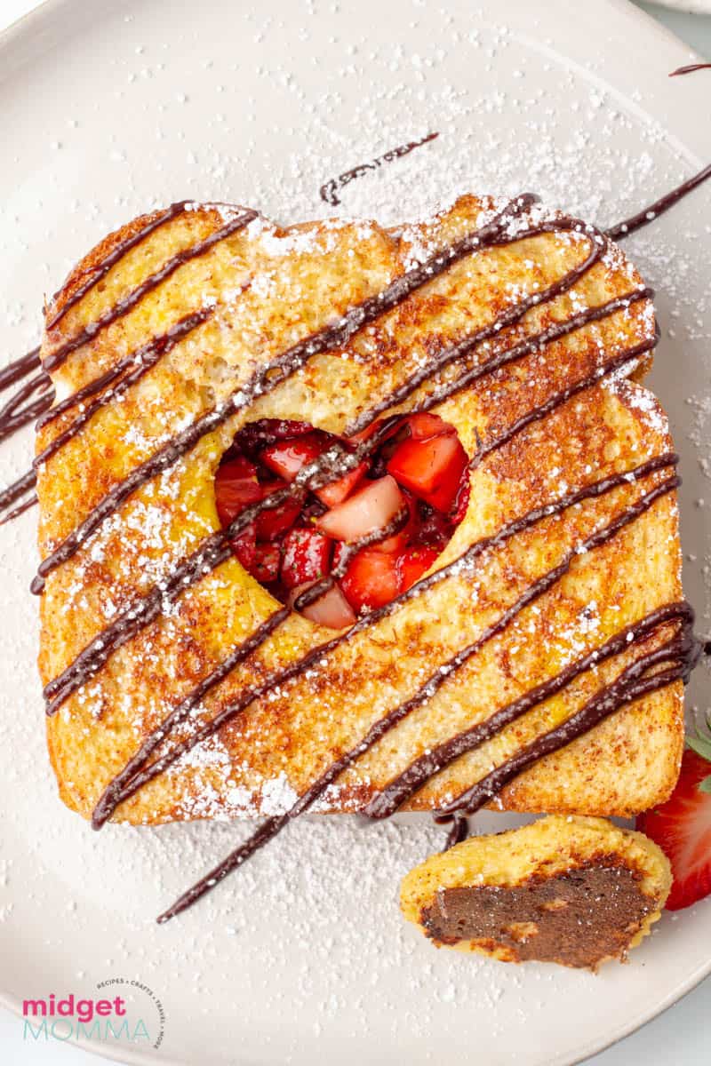 Chocolate Strawberry French Toast