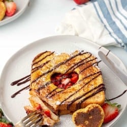 Chocolate Strawberry French Toast