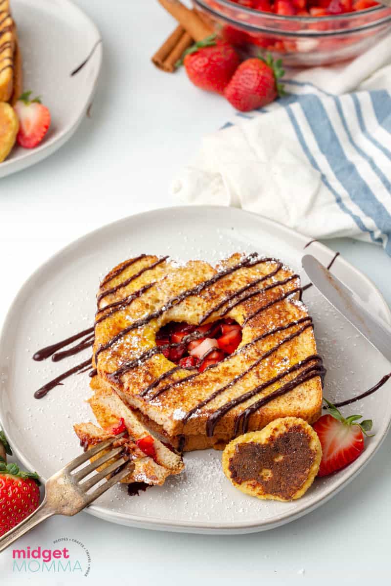 Chocolate Strawberry French Toast