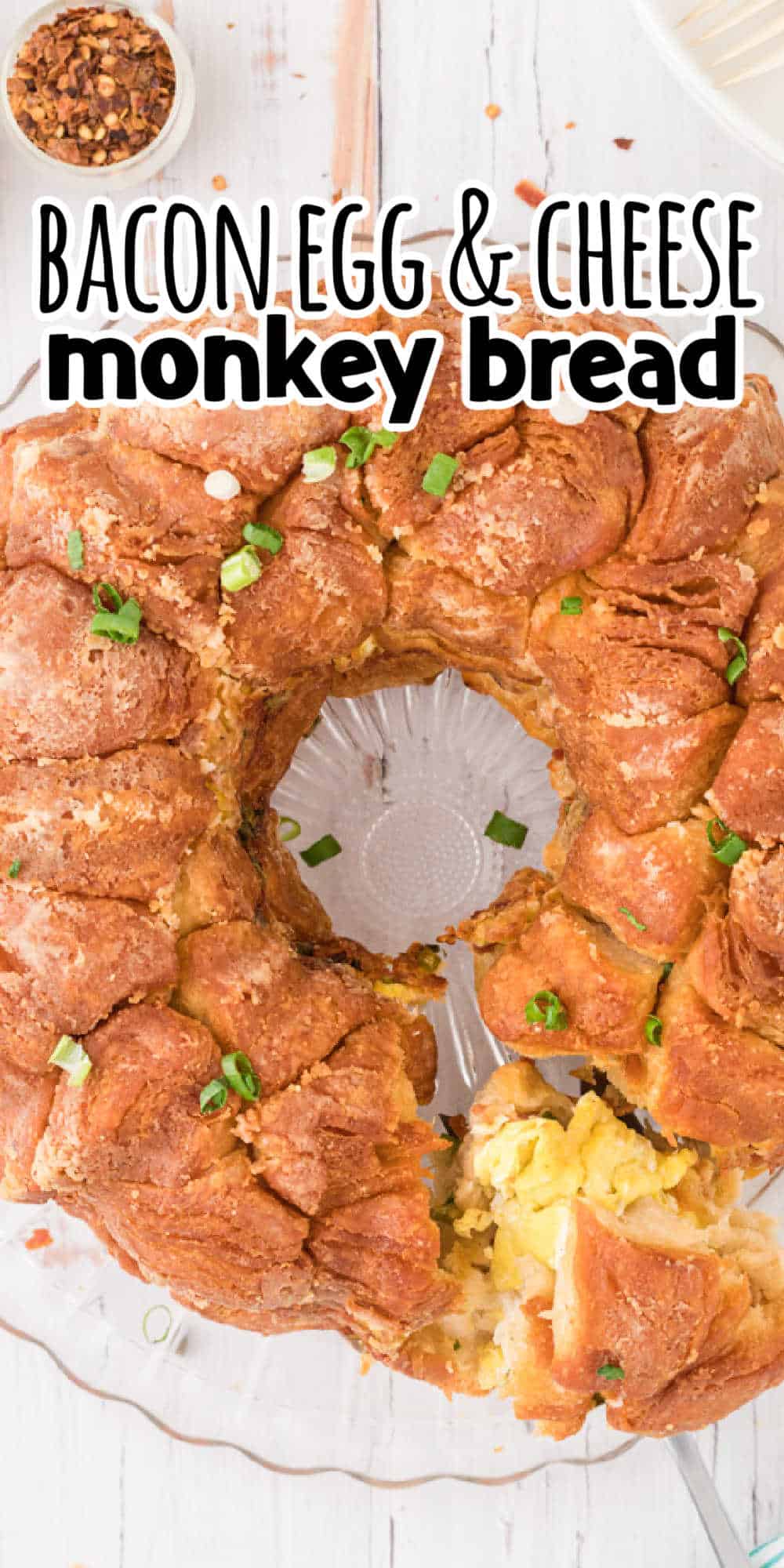 Bacon Egg Cheese Monkey Bread Recipe (Breakfast Monkey Bread)