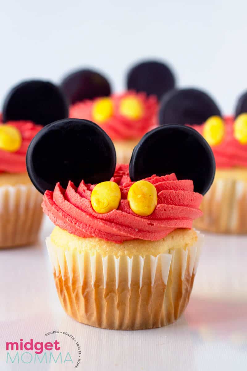 Mickey Mouse Cupcakes