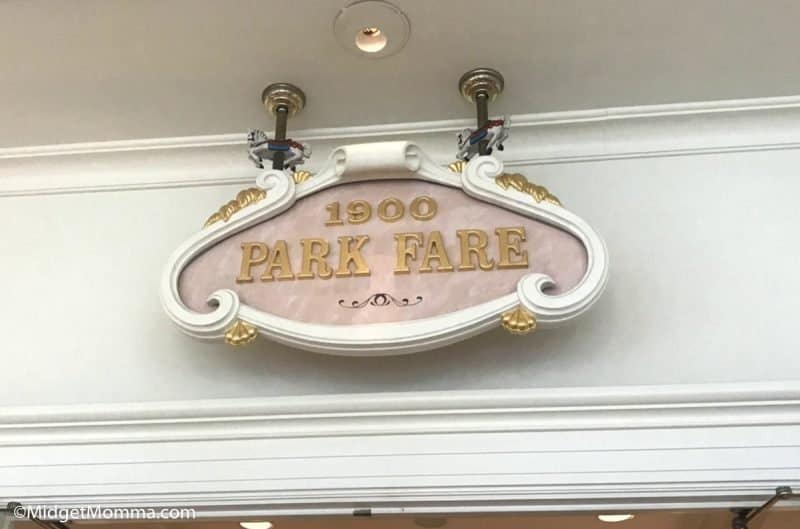 Park fare at grand floridian resort at disney world