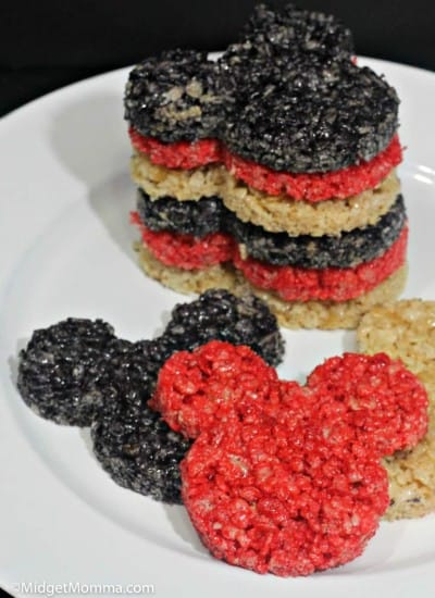 mickey mouse Rice Krispie Treats