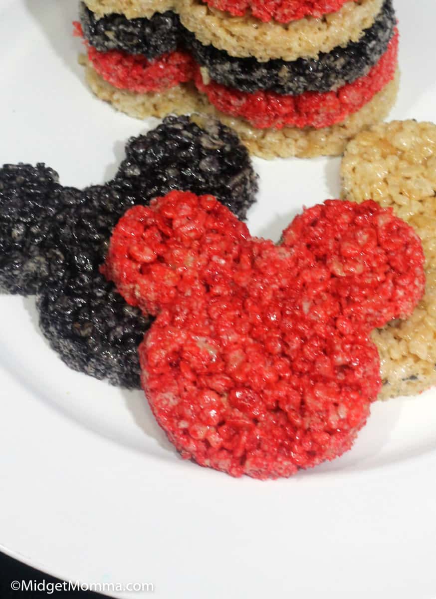 mickey mouse Rice Krispie Treats