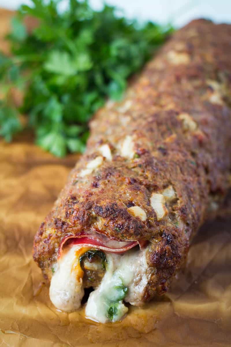 Meatloaf Brasciole Recipe - Italian Stuffed Meatloaf (Italian Stuffed ...